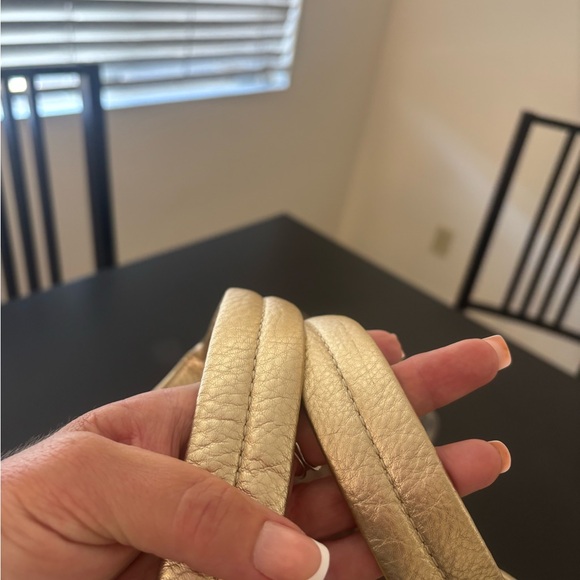 Michael Kors Metallic Gold Hobo Bag - Picture 5 of 12